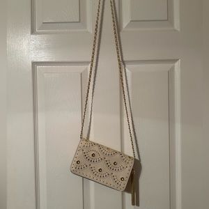 Aimee Kestenberg Laser Cut Chain Shoulder Bag - Fiery